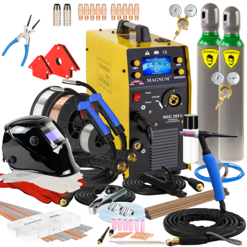 Spawarka Magnum MIG 205L - zestaw - U MI 205L AUT-G - Magnum - 1