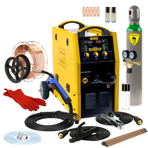 Spawarka Magnum MIG 270 MMA Synergia - zestaw - U MI 270 SYN-G - Magnum - 2