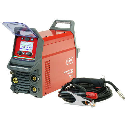 Spawarka Ideal Expert MIG 210 Synergic Pro4 LCD - zestaw - EXMIG210-G - Ideal - 5 2