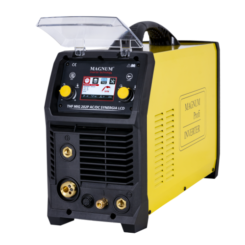 Spawarka Magnum THF MIG 202 Puls AC/DC Synergia LCD - zestaw - U I THF202MIG LCD-G - Magnum - 4