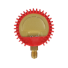 Manometr do reduktora 40 bar M12x1,5 RH / acetylen / Sherman - GNM40-12x15ACE - Sherman - 2
