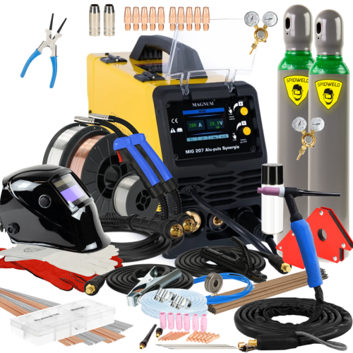 Spawarka Magnum MIG 207 Alu-Puls Synergia - zestaw - U MI 207 ALSY-G - Magnum - 1