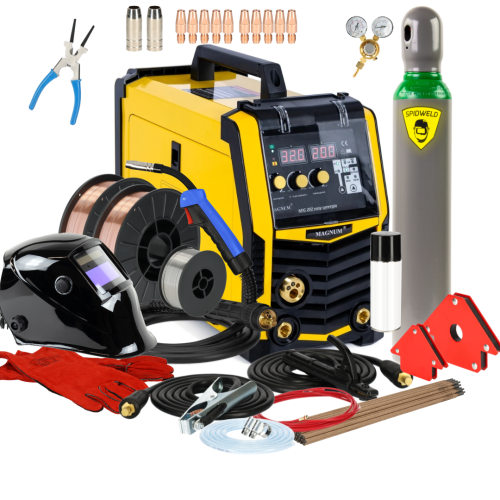 Spawarka Magnum MIG 202 Easy Synergia - zestaw - U MI 202EASY-G - Magnum - 3