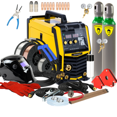 Spawarka Magnum MIG 202 Easy Synergia - zestaw - U MI 202EASY-G - Magnum - 2