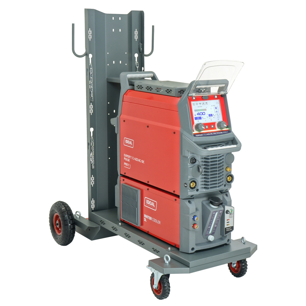 Spawarka Ideal Expert TIG 422 AC/DC Pulse Pro7 LCD - zestaw wodny | EXTIG422AC