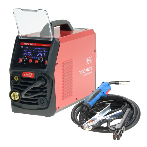 Spawarka Ideal TecnoMIG 211 S-Pulse ALU Synergic - zestaw |  TMIG211SP