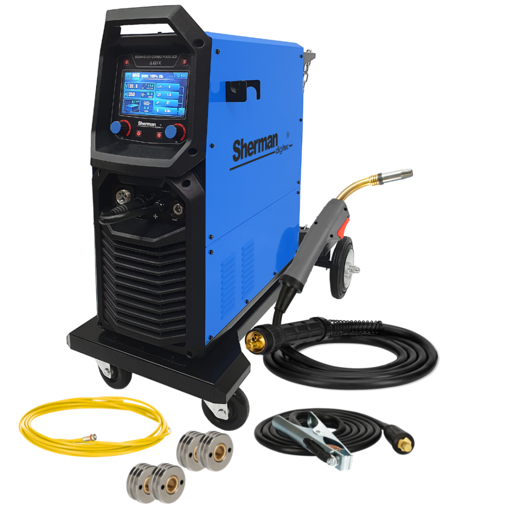 Spawarka Sherman DIGIMIG 351 Combo Pulse LCD - zestaw | 7812868