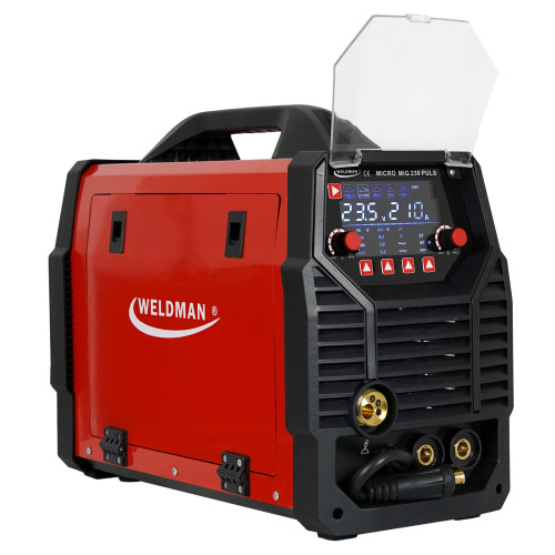Spawarka Weldman Micro MIG 230 Puls - zestaw | 103 132 2