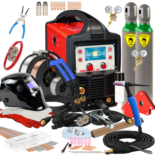 Spawarka Weldman Power MIG 210 II LCD - zestaw | 104 722-G