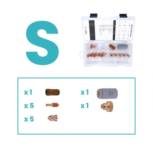 Mały zestaw części uchwytu plazmowego SP45HY / Spartus | SPBOX3-P45H-045