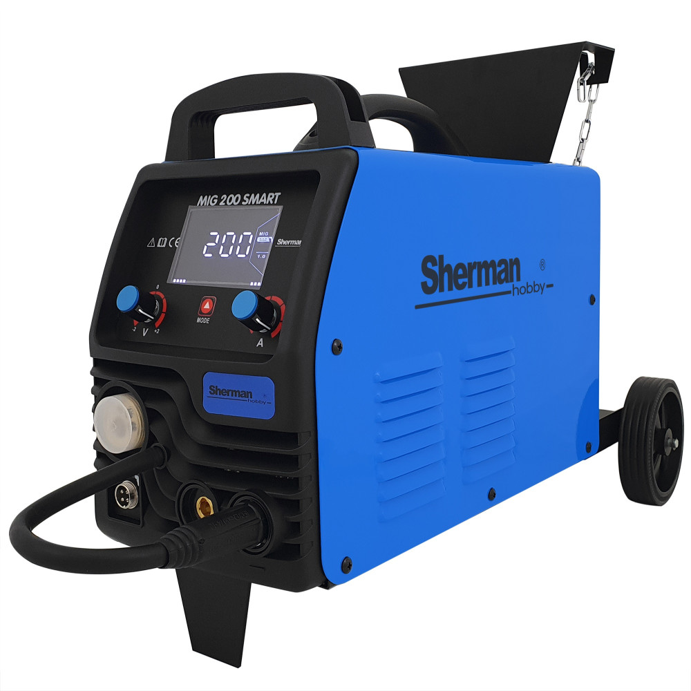 Spawarka Sherman MIG 200 Smart Synergia - zestaw z podwoziem | 7813296
