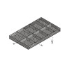 Stół spawalniczy Metalpoint System16 2500x1500x200 mm | S524