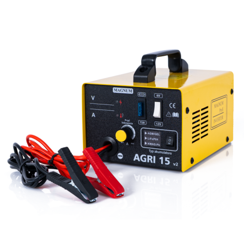 Prostownik inwertorowy Magnum AGRI 15 v2 | U Ł AGRI15 6/12 2