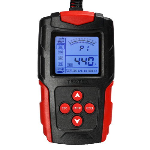 Tester akumulatorów Weldman ETA 200 12/24 V | 104 541