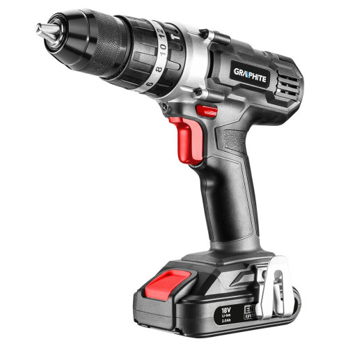 Wiertarko-wkrętarka akumulatorowa Energy+ Graphite - zestaw - 58G015-SET - Graphite - 2