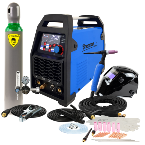 Spawarka Sherman DIGITIG 208 DC Multi - zestaw | 7813173