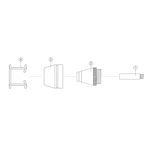 Dysza tnąca fi 1,1 mm do uchwytu plazmy AG-60 / Sherman | 7812908