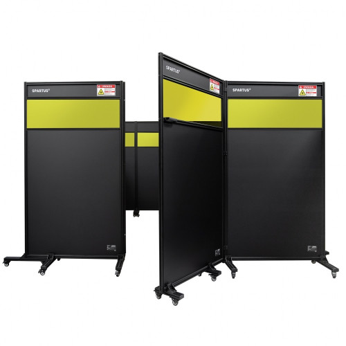 Zabudowa z podglądem stanowiska do spawania laserowego Spartus Protect | SP050-50-55KV 2