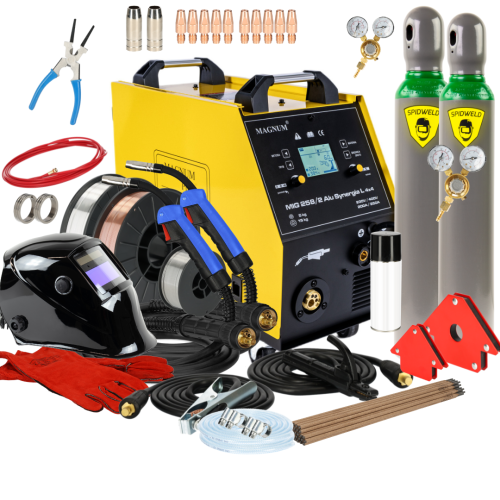Spawarka Magnum MIG 258/2 Alu Synergia L 4x4 - zestaw - U MI 258/2 ALSY-G - Magnum - 2