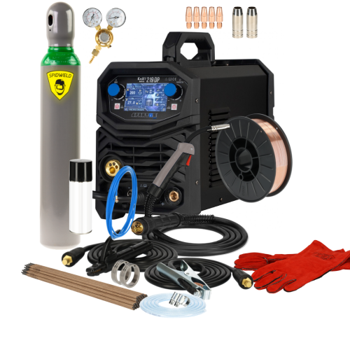 Spawarka Spartus EasyMIG 219 Dual Pulse - zestaw | EASYMIG219DP-PAK-15-3