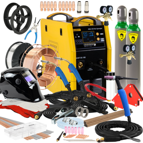 Spawarka Magnum MIG 339 Alu Synergia - zestaw | U MI 339AL SY