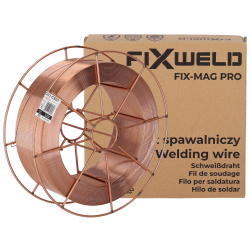 Drut spawalniczy FIX-MAG PRO SG2 G3Si1 fi 0,8 mm / 15 kg / FIXWELD | FIX-MAG-PRO-SG2-08-15