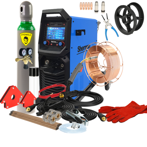Spawarka Sherman DIGIMIG 351 Combo Pulse LCD - zestaw | 7812868