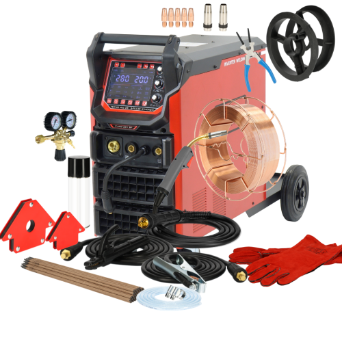 Spawarka Ideal Tecnomig 281 S-Pulse Synergic - zestaw | TMIG281SP
