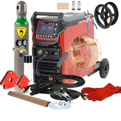 Spawarka Ideal Tecnomig 281 S-Pulse Synergic - zestaw | TMIG281SP