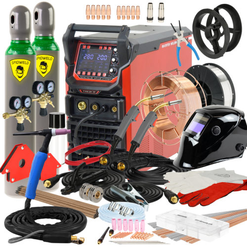 Spawarka Ideal Tecnomig 281 S-Pulse Synergic - zestaw | TMIG281SP