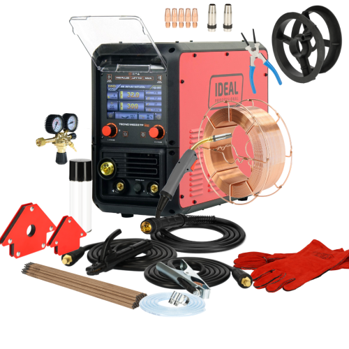 Spawarka Ideal Tecnomig 337 Pulse Synergic LCD - zestaw | TMIG337P