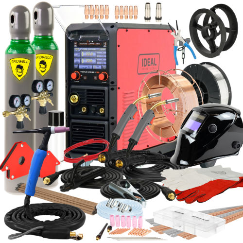 Spawarka Ideal Tecnomig 321 Synergic LCD - zestaw | TMIG321LCD