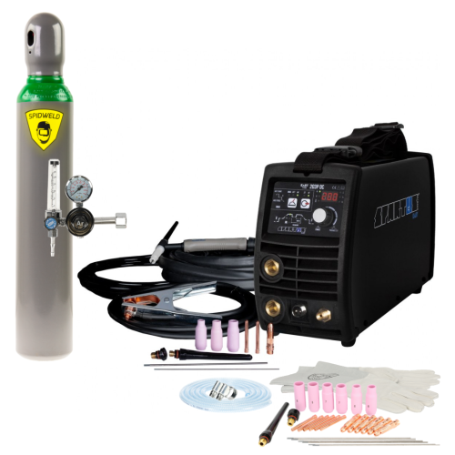 Spawarka Spartus EasyTIG 203P DC - zestaw | EASYTIG203PDC-PAK-17-4-G
