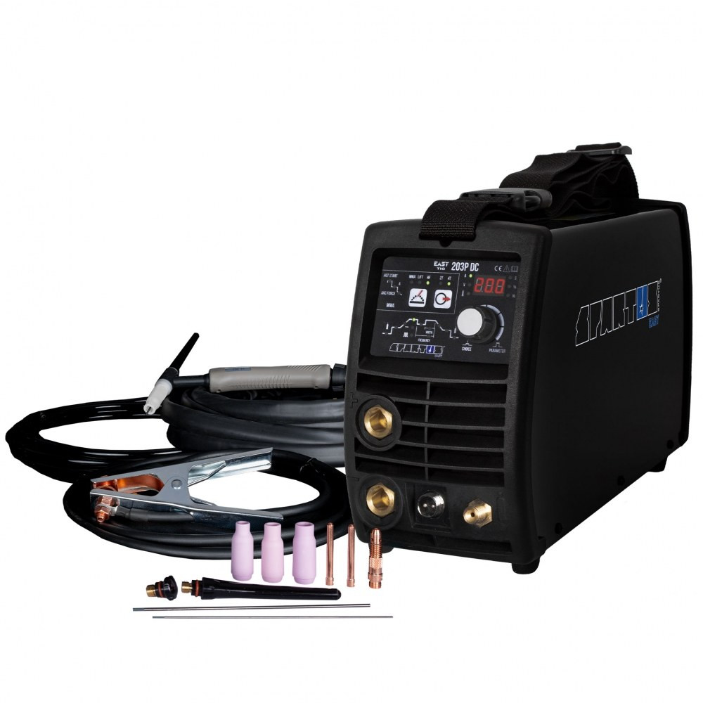 Spawarka Spartus EasyTIG 203P DC - zestaw | EASYTIG203PDC-PAK-17-4-G