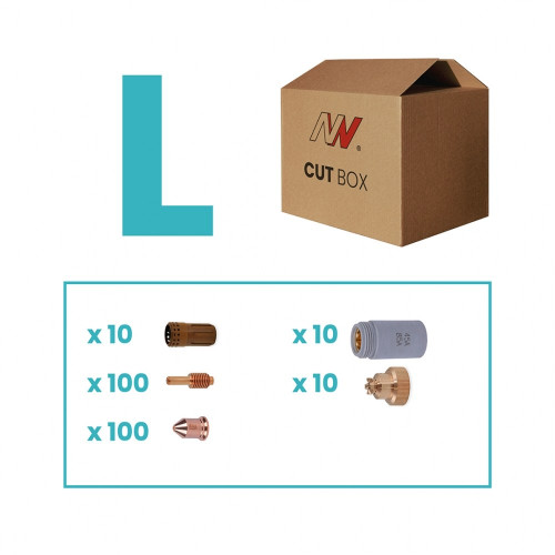 Duży zestaw części uchwytu plazmowego SP85HY / Spartus | SPBOX3-P85H-065-M