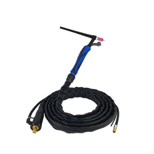 Uchwyt spawalniczy TIG Sherman Ergo T-9 / giętki / wtyk 10-25 / 4 m | MAW003T25