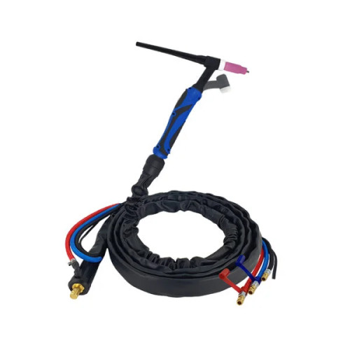 Uchwyt spawalniczy TIG Sherman Ergo T-18 / giętki / wtyk 35-50 / 8 m | MAW0033T