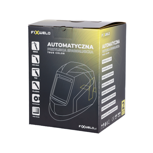 Przyłbica samościemniająca FIXWELD WorkMate 300 Air True Color z nawiewem PAPR | FIX-WM-300TC-AIR