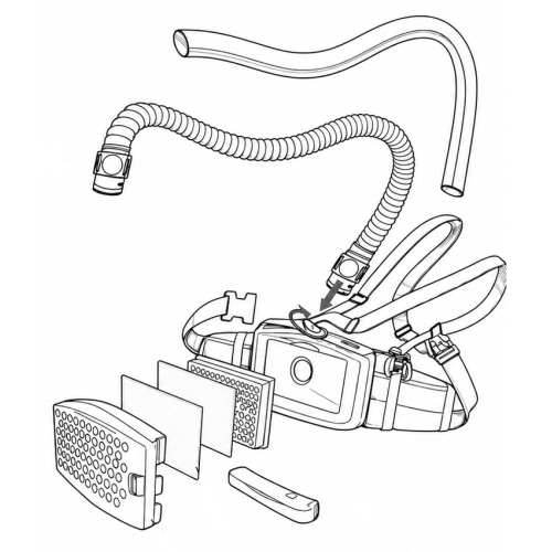 Ładowarka sieciowa do nawiewu Fixweld PAPR | FIX-WM-005