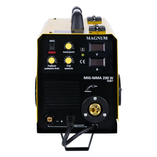 Spawarka Migomat Magnum MIG 200 W MMA IGBT - zestaw | U MI 200W MMA-G