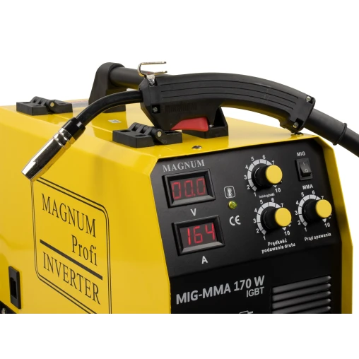 Spawarka Magnum MIG 170 W MMA IGBT - zestaw | U MI 170W MMA-G