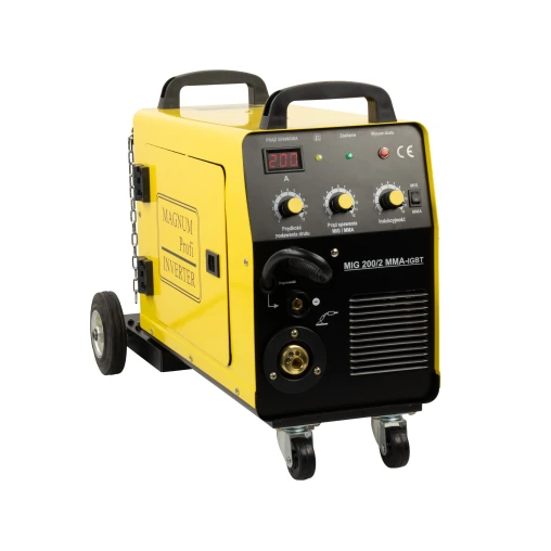 Spawarka Magnum MIG 200/2 MMA KN - zestaw | U MI 200/2 KN-G