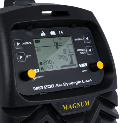 Spawarka Magnum MIG 208 Alu Synergia L 4x4 - zestaw | U MI 208ALU 4X4