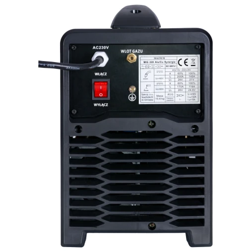Spawarka Magnum MIG 220 Alu/Cu Synergia - zestaw | U MI 220AL CU-G