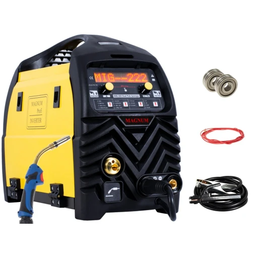 Spawarka Magnum MIG 222 Dual Puls Synergia - zestaw | U MI 222 DP-G