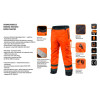 Ocieplane spodnie robocze ostrzegawcze Neo Tools - 81-761 - NEO Tools - 2