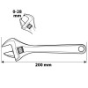 Klucz nastawny 200 mm Neo Tools - 03-028 - NEO Tools - 5