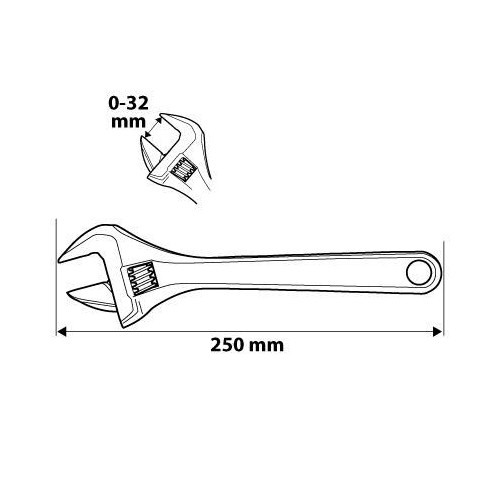 Klucz nastawny 250 mm Neo Tools - 03-029 - NEO Tools - 5