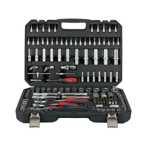 Zestaw kluczy nasadowych 1/4" 1/2" 3/8" 150 el. Proline - 588150 - Proline - 2