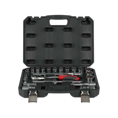 Zestaw kluczy nasadowych 1/2" 25 el. Proline - 58825 - Proline - 2